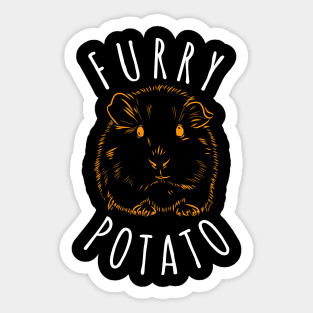 Furry Potato Sticker